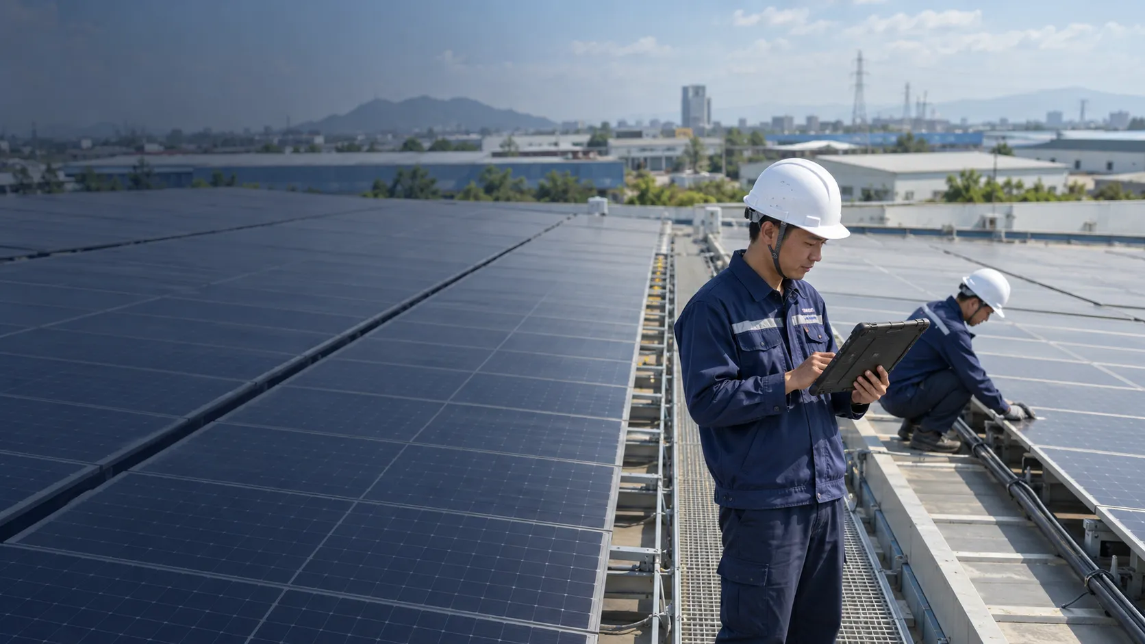 Giải pháp điện mặt trời, đèn năng lượng NCSE 11 O&M điện mặt trời